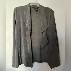 Grey cardigan Chicos size 1